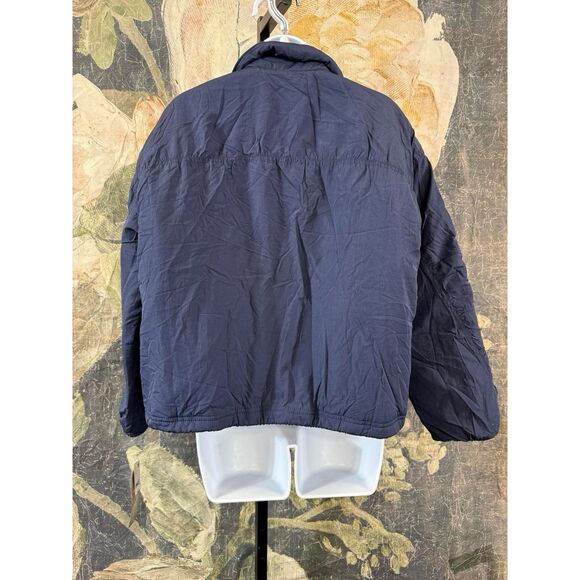 NWT FP MOVEMENT Off The Bleachers Coaches Jacket Midnight Navy Size S - Picture 6 of 11